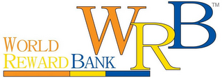 WRB WORLD REWARD BANK logo