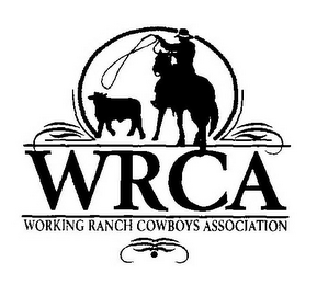 WRCA WORKING RANCH COWBOYS ASSOCIATION logo