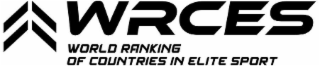 WRCES WORLD RANKING OF COUNTRIES IN ELITE SPORT logo