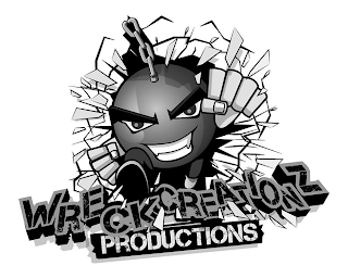 WRECKCREATIONZ PRODUCTIONS logo