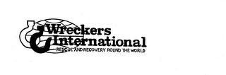 WRECKERS INTERNATIONAL RESCUE AND RECOVERY ROUND THE WORLD logo