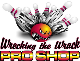 WRECKING THE WRACK PRO SHOP logo