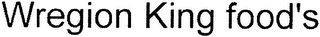 WREGION KING FOOD'S logo