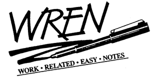 WREN WORK-RELATED-EASY-NOTES logo