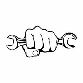 WRENCH MEN MAFIA LLC FASTERS BACK logo