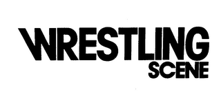 WRESTLING SCENE logo
