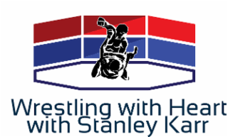 WRESTLING WITH HEART WITH STANLEY KARR logo