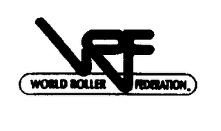 WRF WORLD ROLLER FEDERATION logo