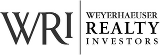 WRI WEYERHAEUSER REALTY INVESTORS logo