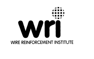 WRI WIRE REINFORCEMENT INSTITUTE logo
