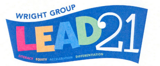WRIGHT GROUP LEAD21 LITERACY EQUITY ACCELERATION DIFFERENTIATION logo