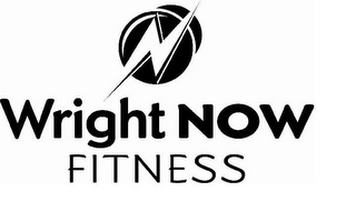 WRIGHT NOW FITNESS logo