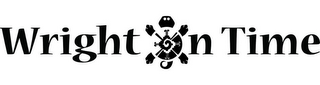 WRIGHT ON TIME logo