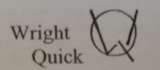 WRIGHT QUICK WQ logo