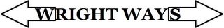 WRIGHT WAYS logo