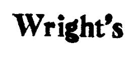 WRIGHT'S logo