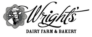 WRIGHT'S DAIRY FARM & BAKERY logo