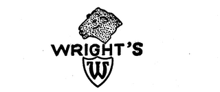 WRIGHT'S W logo