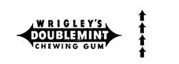 WRIGLEY'S DOUBLEMINT CHEWING GUM logo