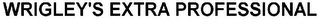 WRIGLEY'S EXTRA PROFESSIONAL logo