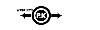 WRIGLEY'S P.K logo
