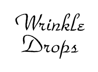 WRINKLE DROPS logo