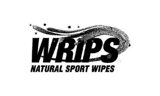 WRIPS NATURAL SPORT WIPES logo