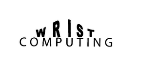 WRIST COMPUTING logo