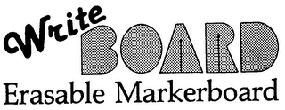 WRITE BOARD ERASABLE MARKERBOARD logo