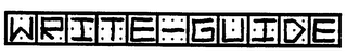 WRITE-GUIDE logo