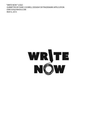 WRITE NOW logo