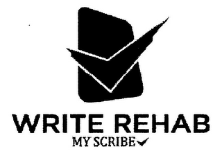 WRITE REHAB MY SCRIBE logo