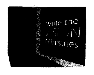 WRITE THE VISION MINISTRIES logo