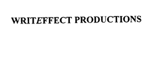 WRITEFFECT PRODUCTIONS logo
