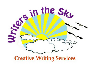 WRITERS IN THE SKY CREATIVE WRITING SERVICES logo