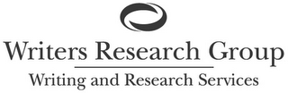 WRITERS RESEARCH GROUP WRITING AND RESEARCH SERVICES logo