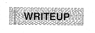WRITEUP logo