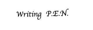 WRITING P.E.N. logo