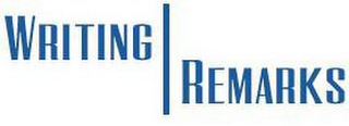 WRITING REMARKS logo