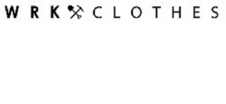 WRK CLOTHES logo