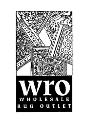 WRO WHOLESALE RUG OUTLET logo