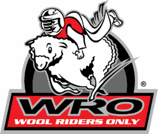 WRO WOOL RIDERS ONLY logo