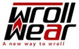 WROLL WEAR A NEW WAY TO WROLL logo