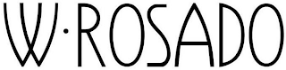 W·ROSADO logo