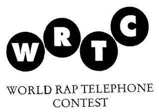 WRTC WORLD RAP TELEPHONE CONTEST logo