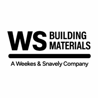 WS BUILDING MATERIALS A WEEKES & SNAVELY COMPANY logo