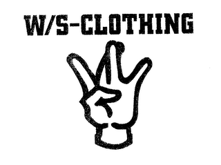 W/S-CLOTHING logo