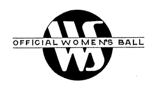 WS OFFICIAL WOMEN'S BALL logo