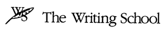 WS THE WRITING SCHOOL