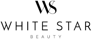 WS WHITE STAR BEAUTY logo